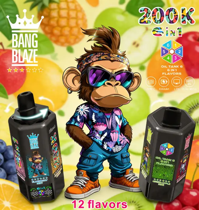 Bang Blaze 200000 200K Puffs 6-in-1