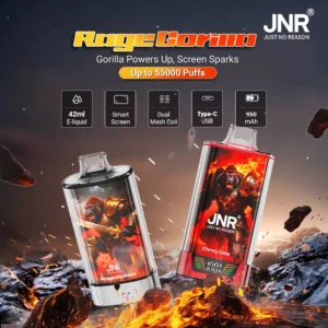 JNR Rage Gorilla 55K disposable vape