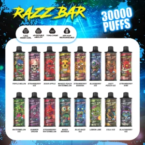 Razz Bar 30000  Puffs disposable vape
