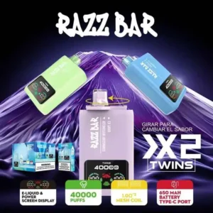 Razz Bar  40000 Puffs dual flavors